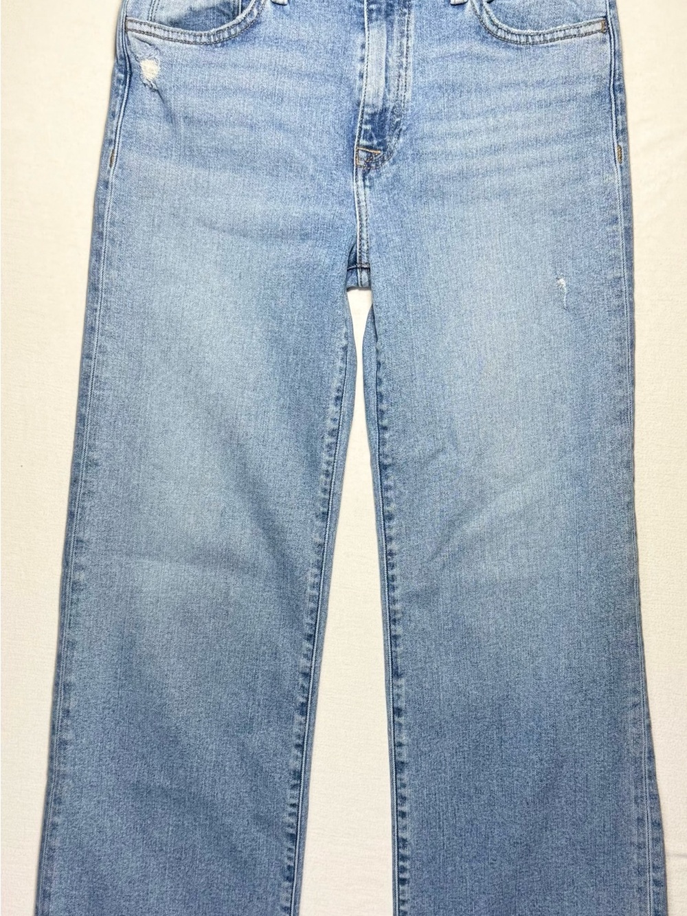 Hudson Jeans Light Wash wide leg crop Women's Jeans